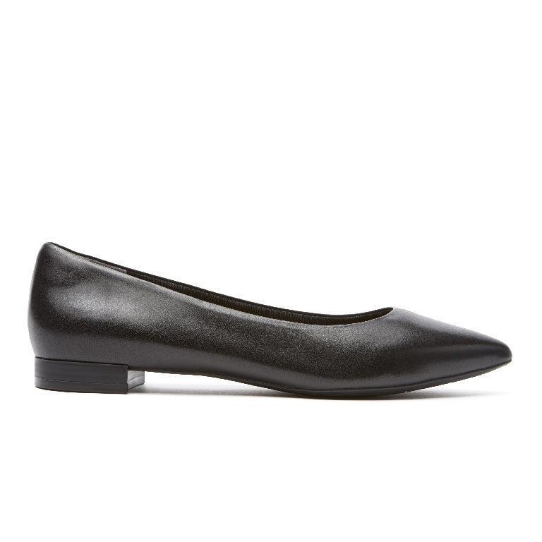 Rockport Total Motion Adelyn Ballet Patent) Women's Dress Flat Shoes Product Image