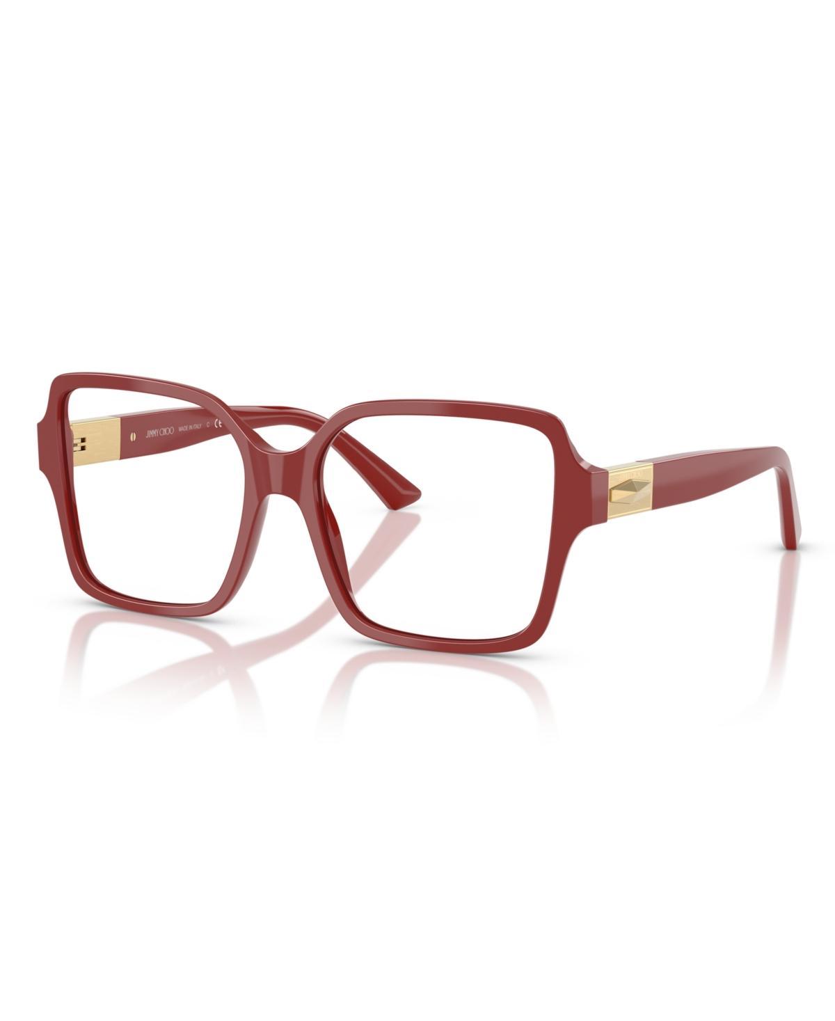 Jimmy Choo Womens Polarized Eyeglasses, JC3027 - Cranberry Product Image