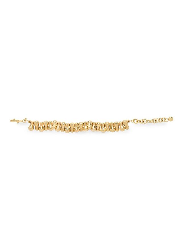 Womens Carved Gemstone Sahra Goldtone Bracelet Product Image