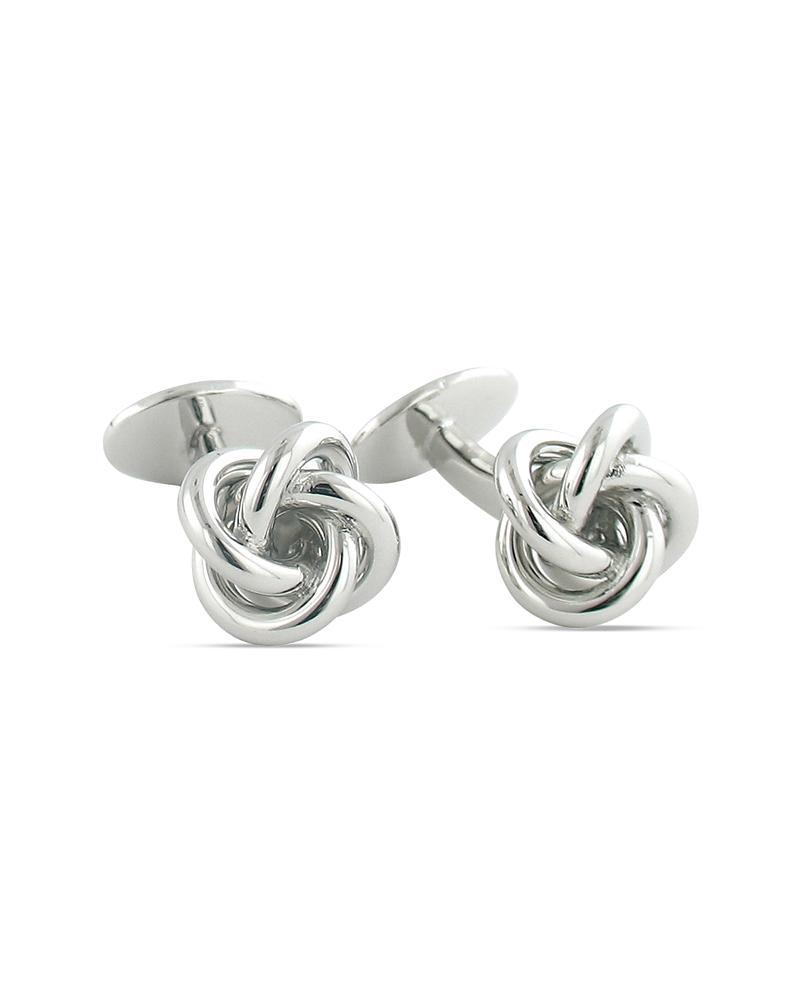 David Donahue Sterling Silver Knot Cufflinks Product Image