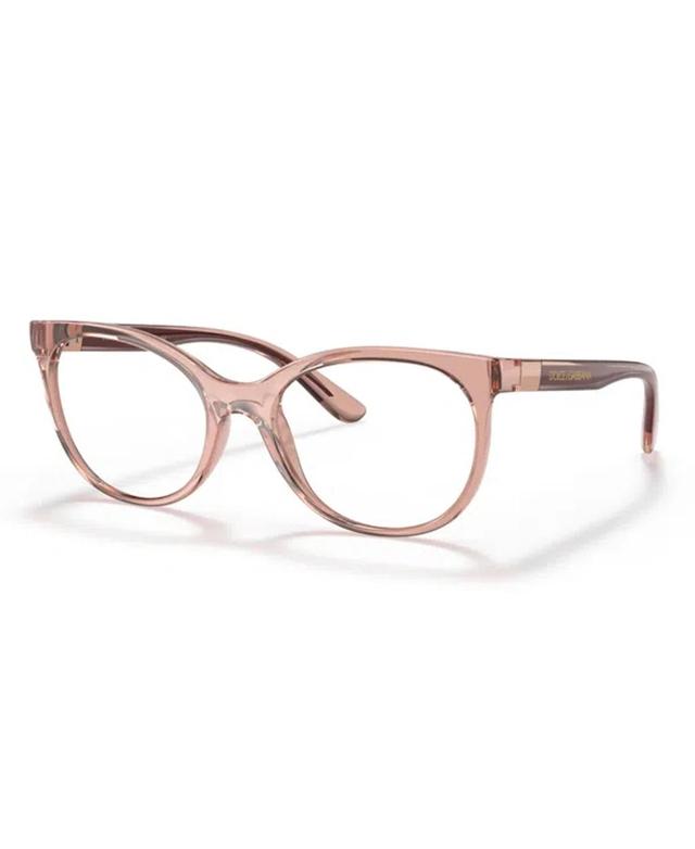 Dolce Gabbana Women's Eyeglasses,dg5084 In Transparent Pink Product Image