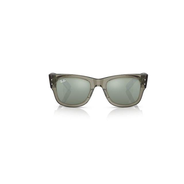 RB0840S Mixed-Media Mega Wayfarer Sunglasses Product Image