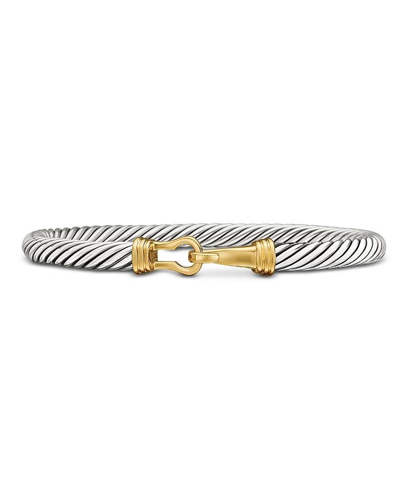 David Yurman Cable Buckle Bracelet with Gold Product Image