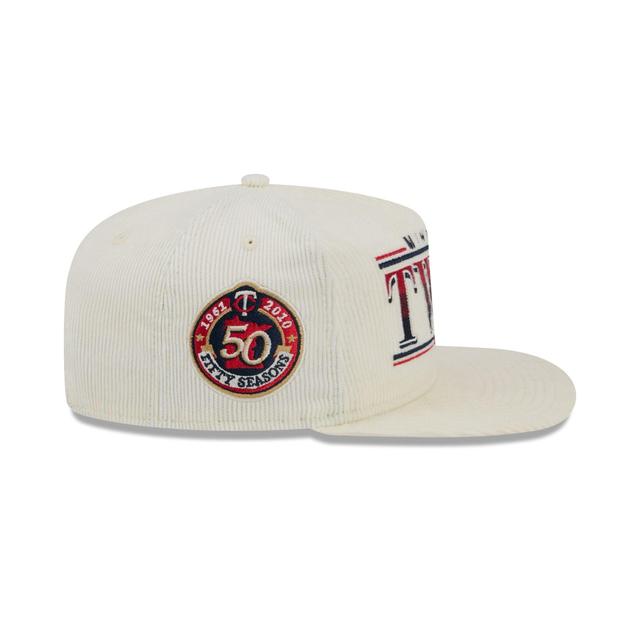 Minnesota Twins Throwback Corduroy Golfer Hat Male Product Image