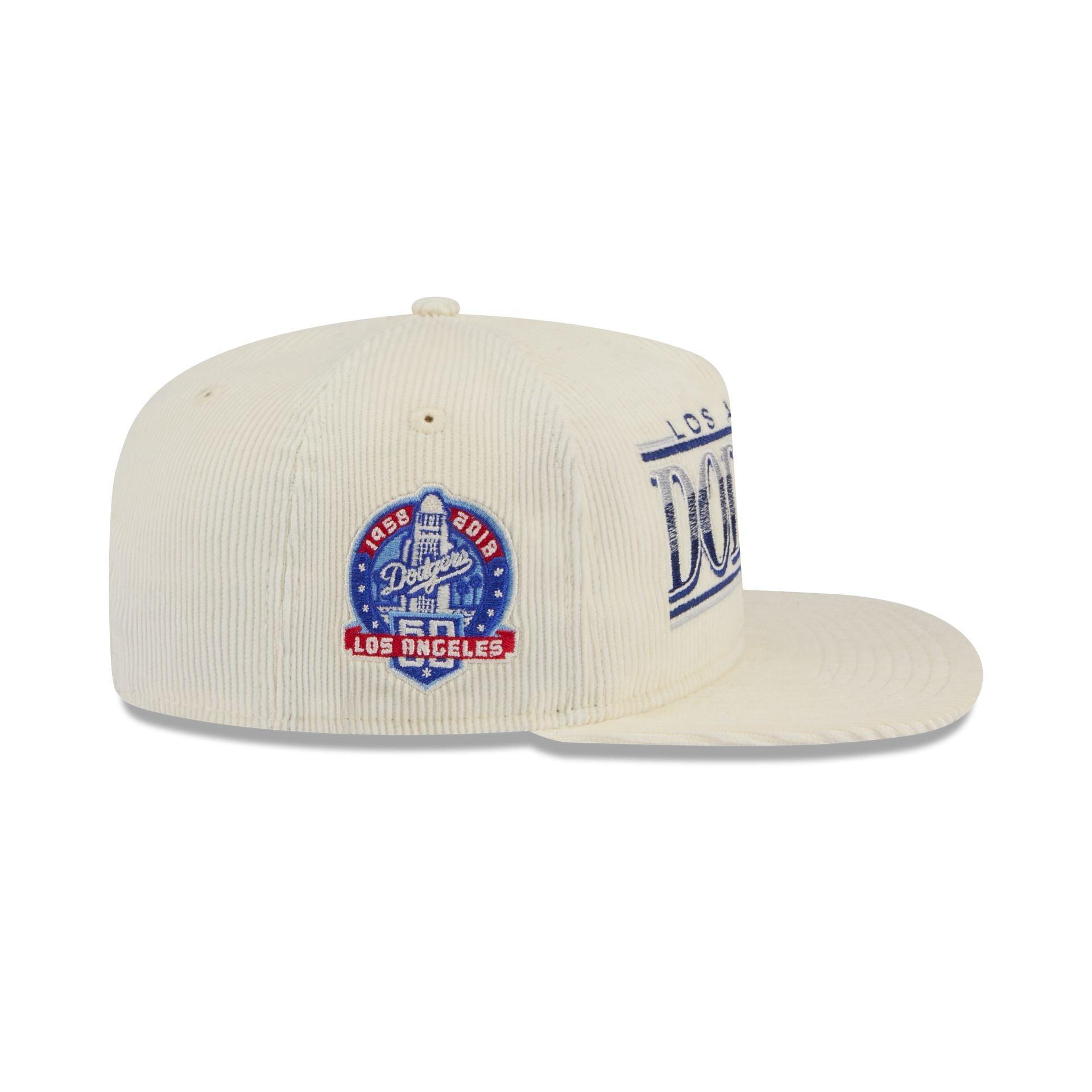 Los Angeles Dodgers Throwback Corduroy Golfer Hat Male Product Image