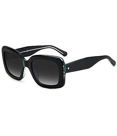 kate spade new york bellamys 52mm gradient rectangular sunglasses Product Image