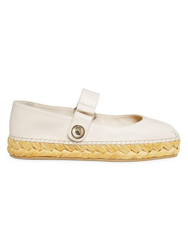 Womens Fayence Pearl-Embellished Flats Product Image