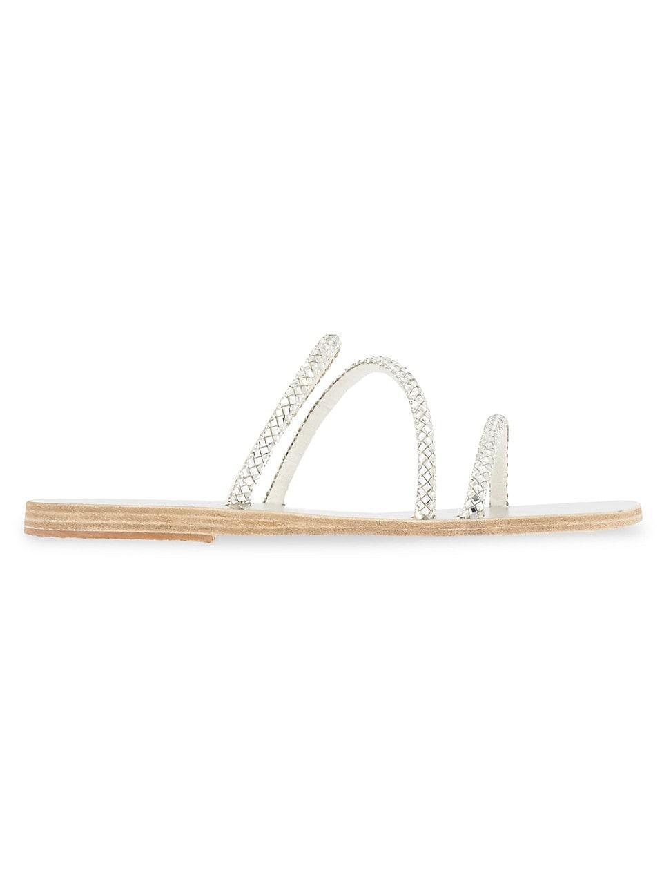 Womens Polytimi Crystal-Embellished Strappy Sandals Product Image