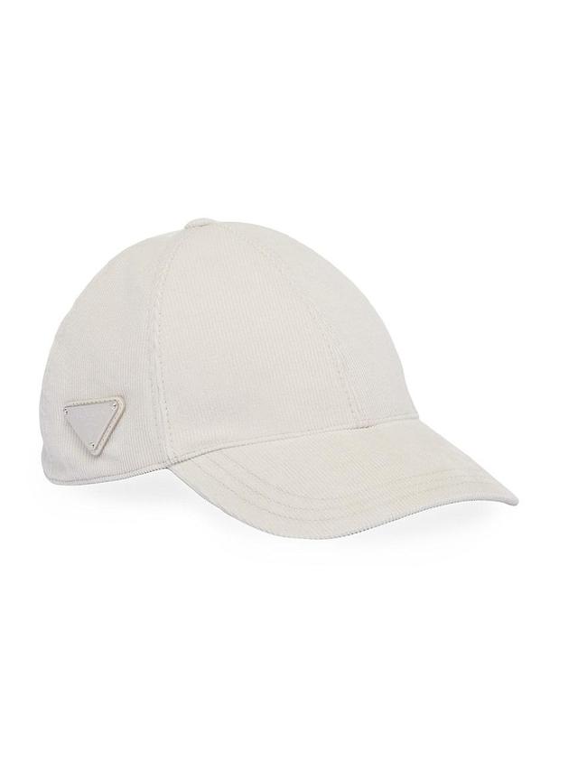 Mens Corduroy Baseball Cap Product Image