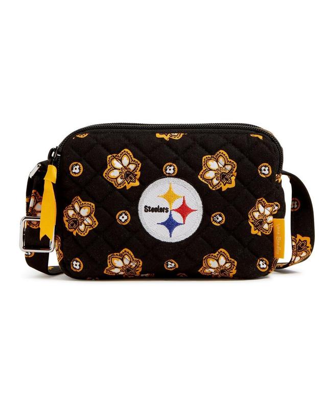 Womens Vera Bradley Pittsburgh Steelers Small Stadium Crossbody Bag Product Image