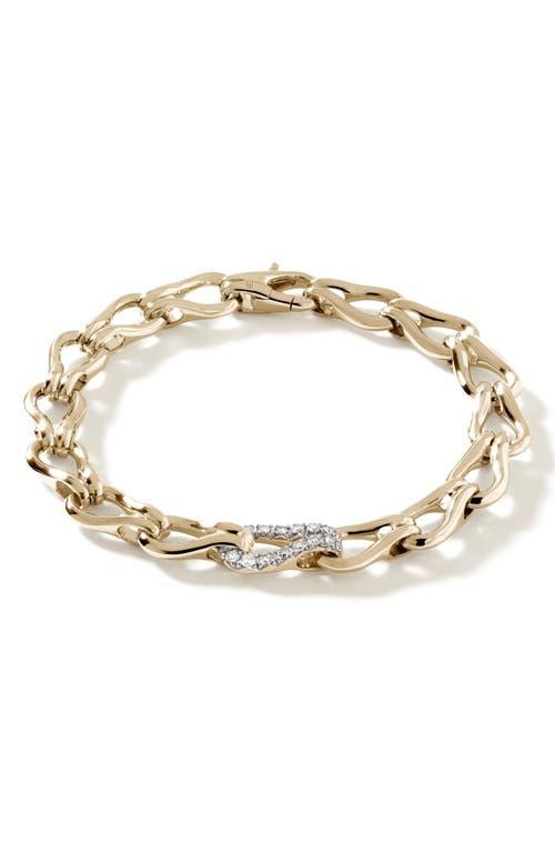 Womens Surf 14K Yellow Gold & 0.44 TCW Diamond Bracelet Product Image