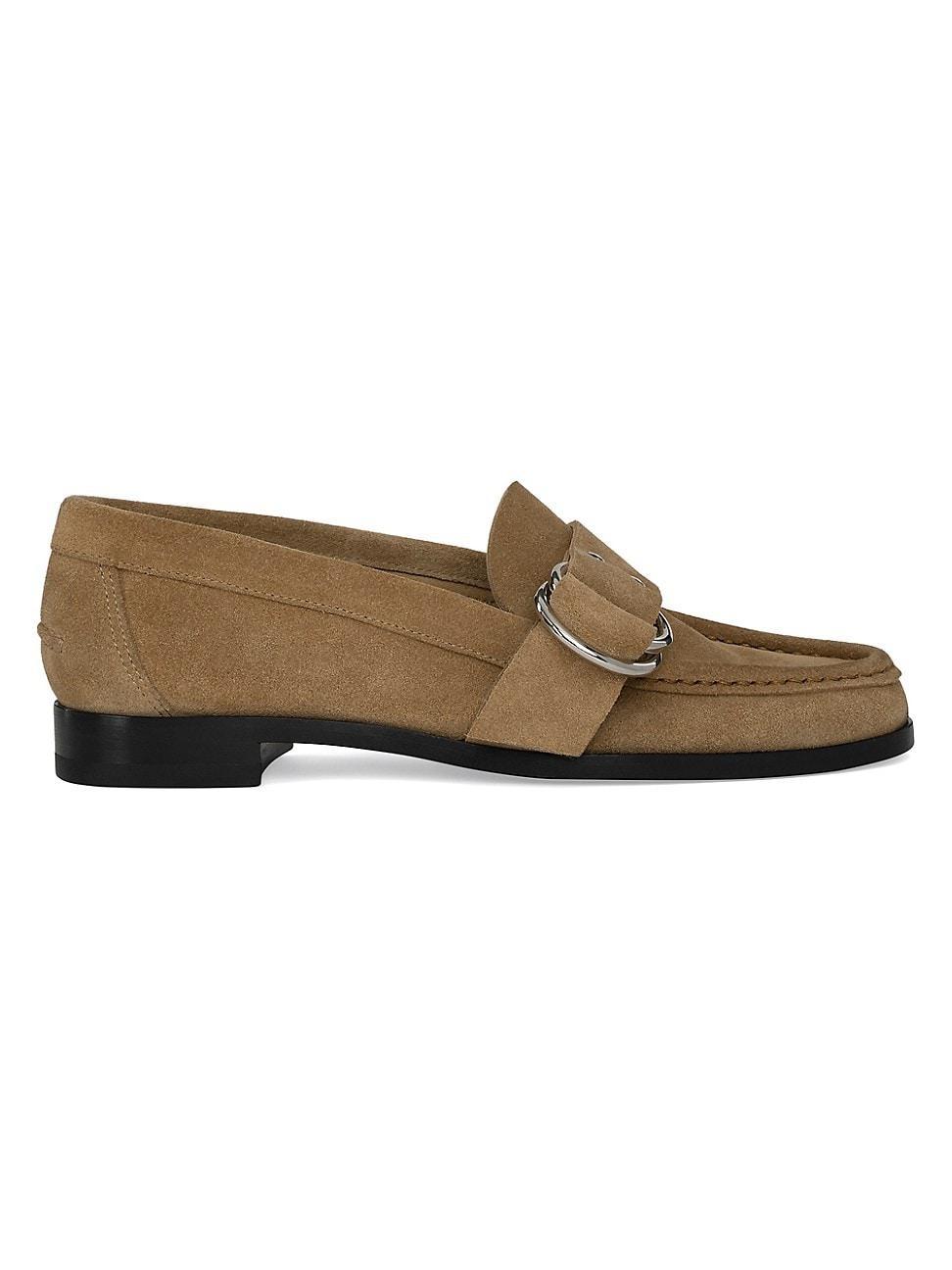 Womens Rider Suede Loafers Product Image