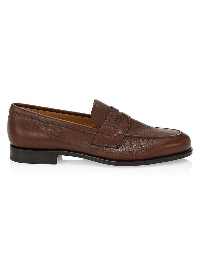 Mens Heswall Leather Loafers Product Image