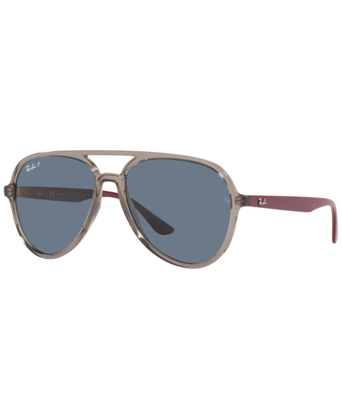 Ray-Ban 57mm Polarized Aviator Sunglasses Product Image