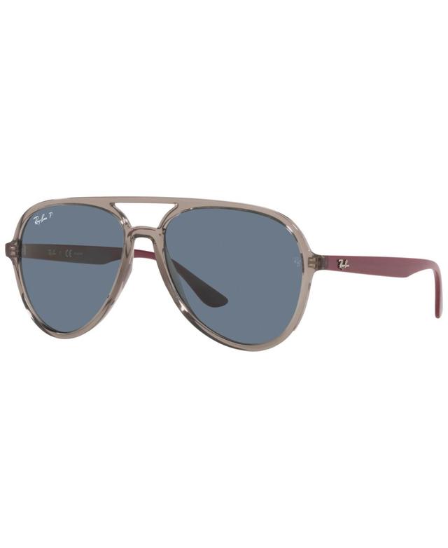 Men's Sunglasses Be4434 In Dark Grey Product Image