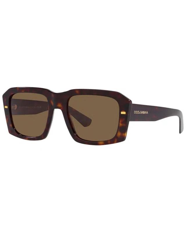 Dolce&gabbana Man Sunglass Dg4430 In Dark Brown Product Image