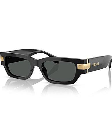 Versace Mens VE4465 53mm Rectangular Sunglasses Product Image