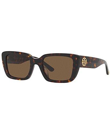 Tory Burch 51mm Rectangular Sunglasses Product Image