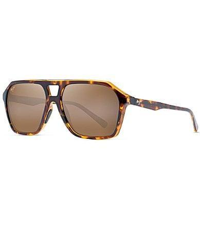 Maui Jim Wedges 57mm Polarized Aviator Sunglasses Product Image