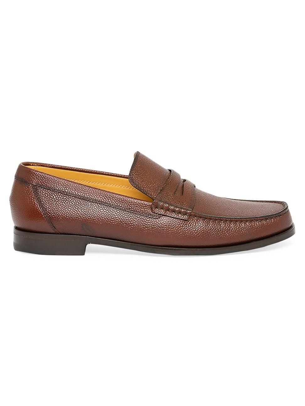 Mens Bracciano Leather Loafers Product Image