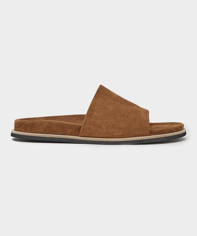 Nomad Suede Slide in Tobacco Product Image