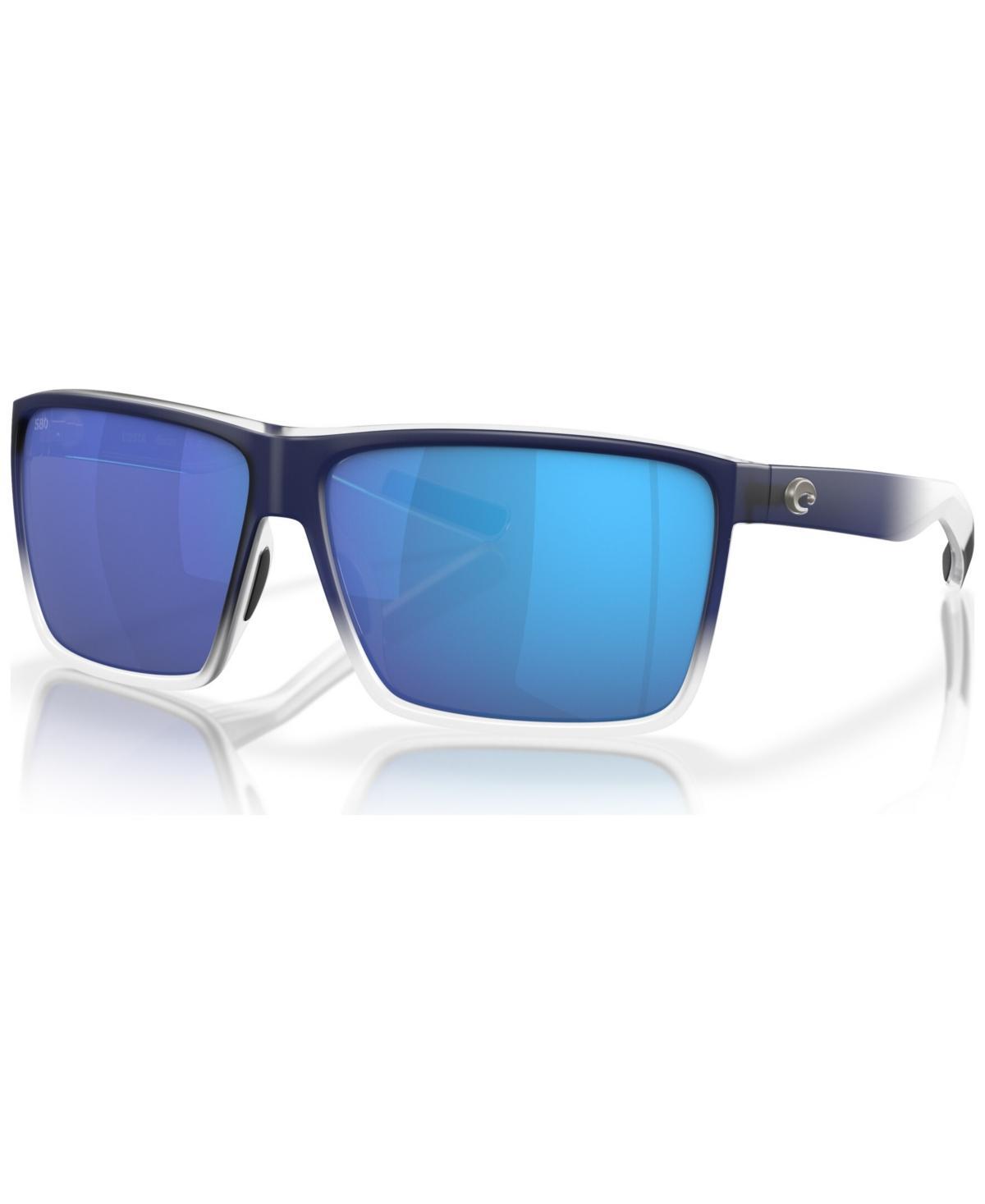 Costa Del Mar Men's Polarized Sunglasses, Rincon - Matte Blue Fade Product Image