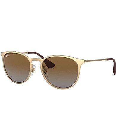 Ray-Ban Womens 0RB3539 54mm Round Polarized Sunglasses Product Image