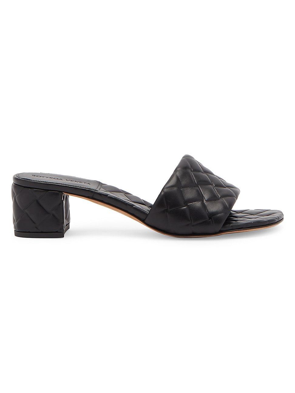 Bottega Veneta Intrecciato Embossed Slide Sandal Product Image