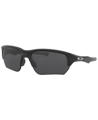 Oakley Unisex Rectangle Sunglasses, OO9363 64 Flak Beta - Polished Black Product Image