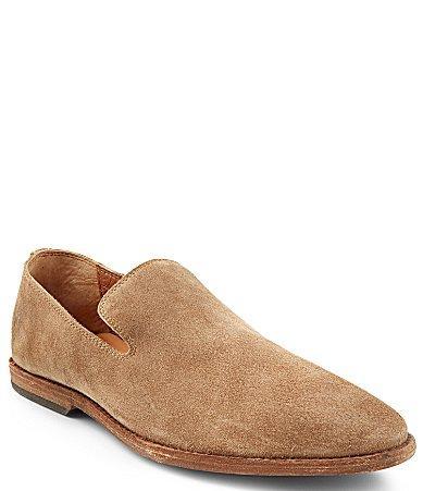 Frye Mens Chris Water Resistant Suede Venetians Product Image