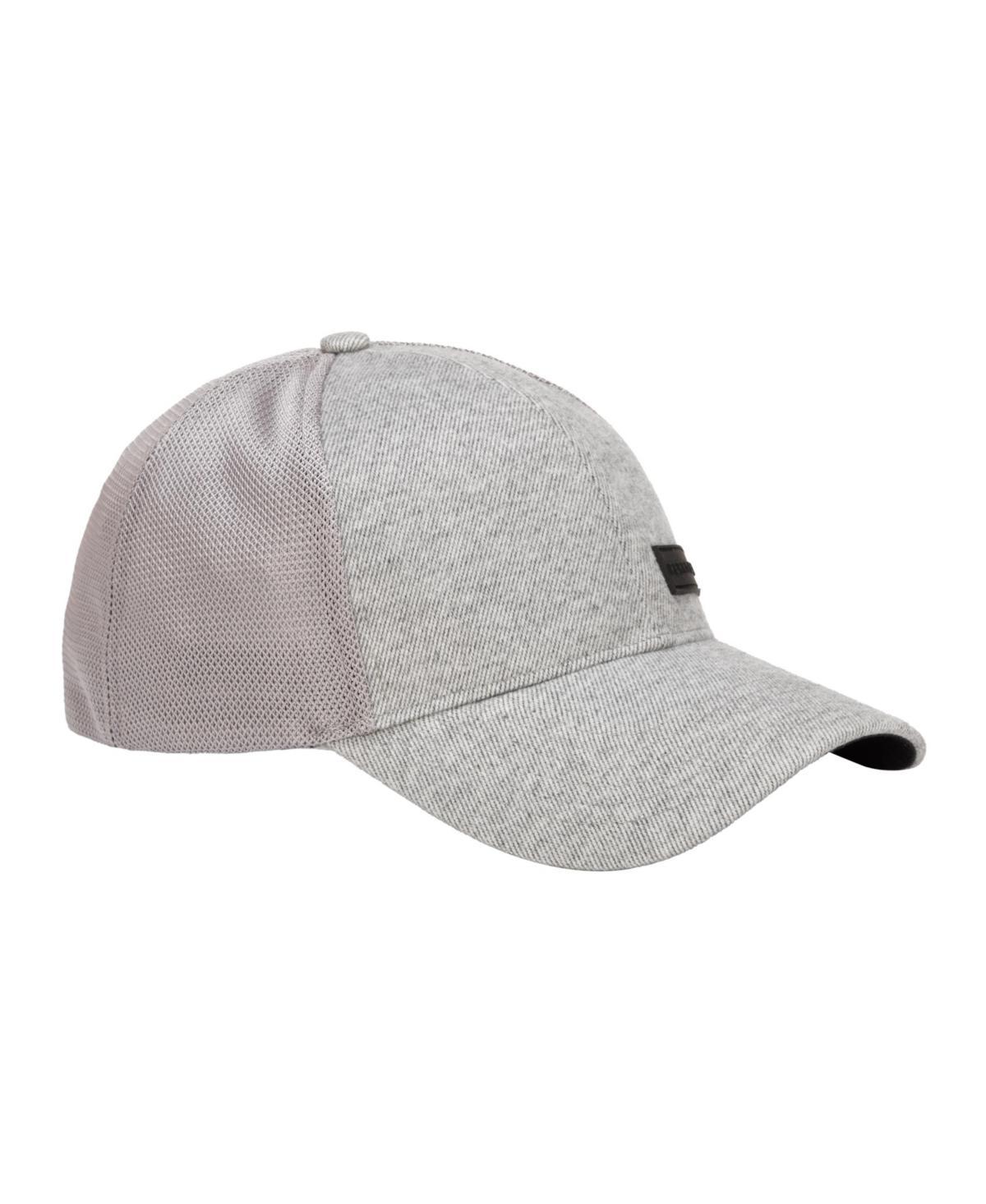 Perry Ellis Mens Heather Low Profile Baseball Golf Cap, Logo Patch Product Image