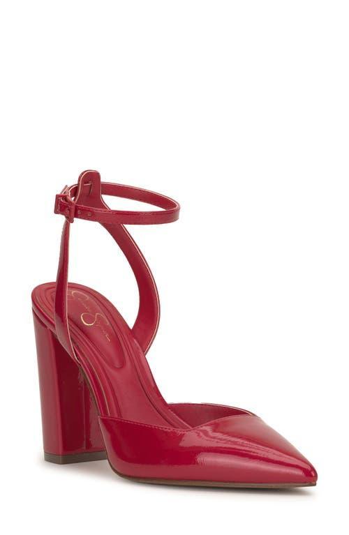 Jessica Simpson Nazela Pointed Toe Ankle Strap Pump Product Image