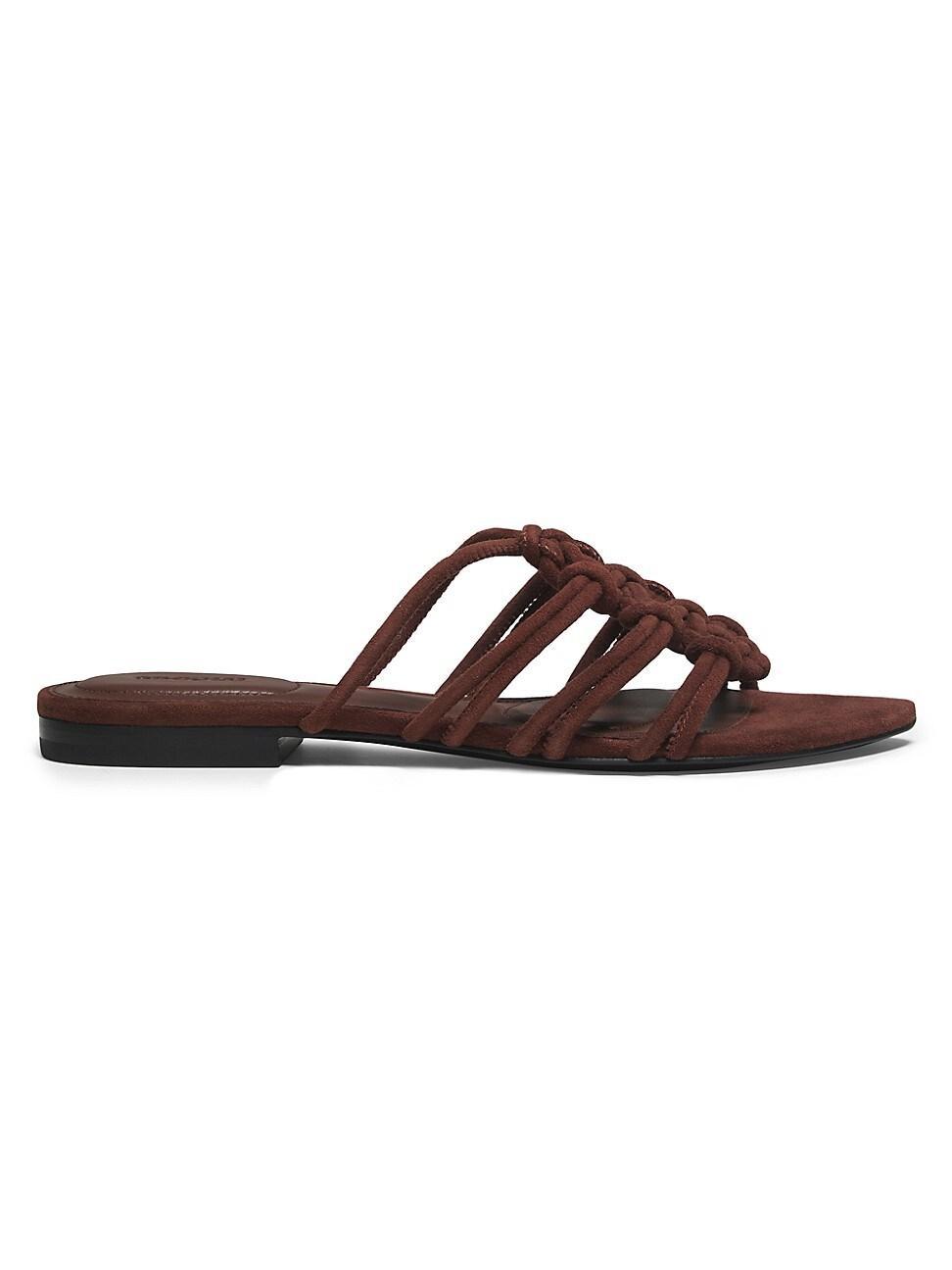 Womens Verona Braided Leather Sandals product image