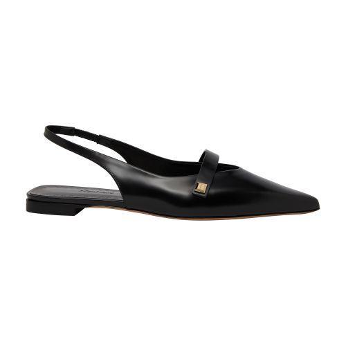 Mmspring Slingbacks In Nero Product Image