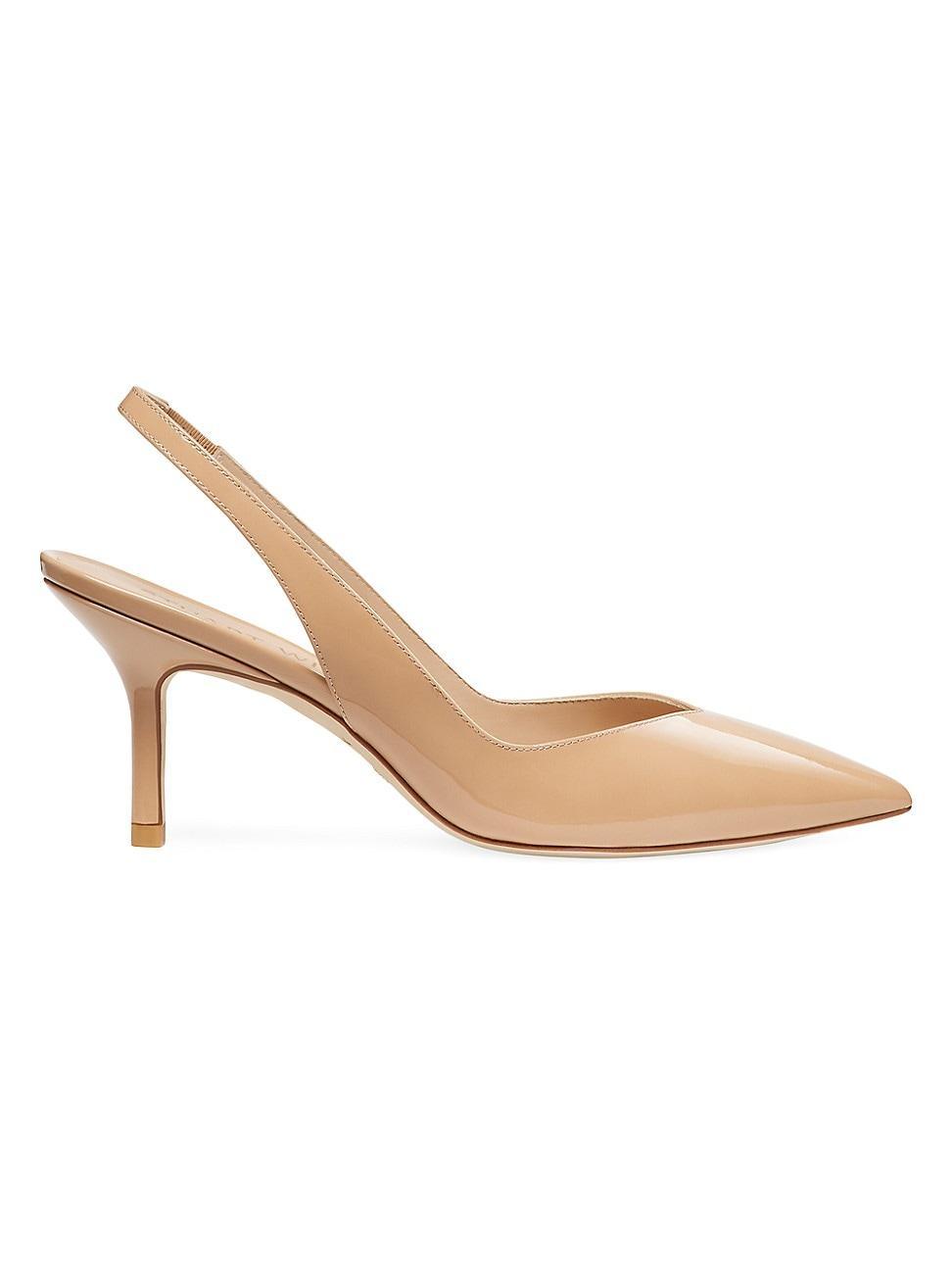 Stuart Weitzman Womens Pointed Toe 75 Slingback High Heel Pumps Product Image