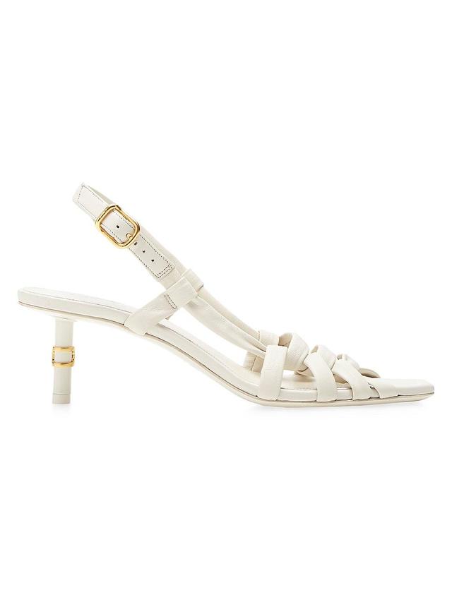 Womens Marcie 65MM Leather Sandals Product Image