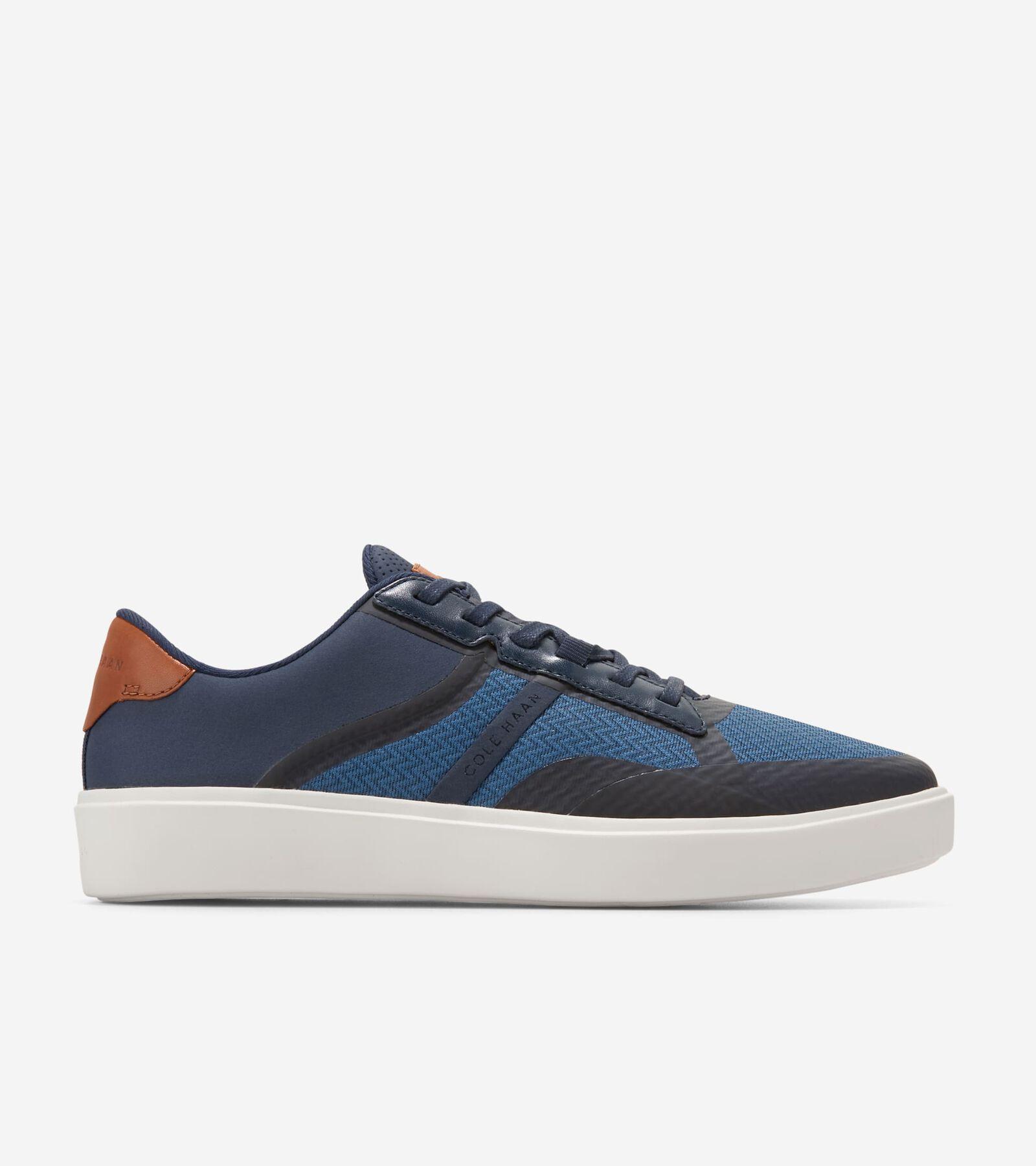 Cole Haan Mens Grand Crosscourt Winner Sneakers - Blue Size 9.5 Product Image