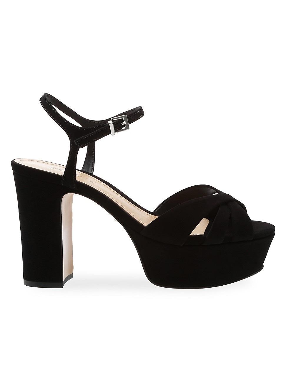 Womens Keefa Suede Platform Sandals Product Image