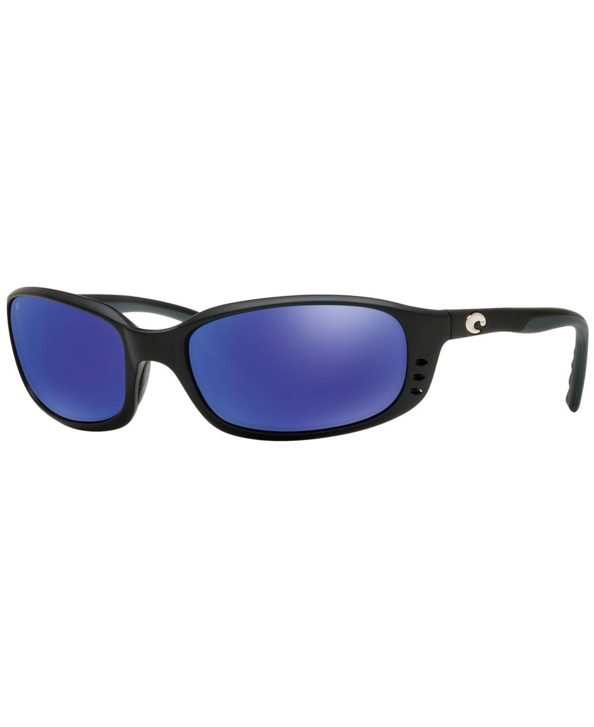 Costa Del Mar Brine 59mm Mirrored Polarized Oval Sunglasses Product Image