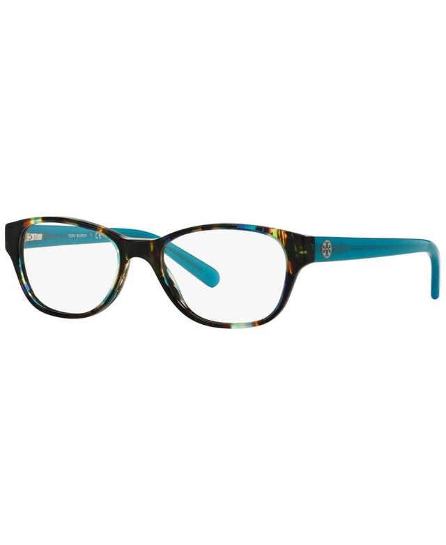 Tory Burch TY2031 Womens Butterfly Eyeglasses - Tort Blue Product Image