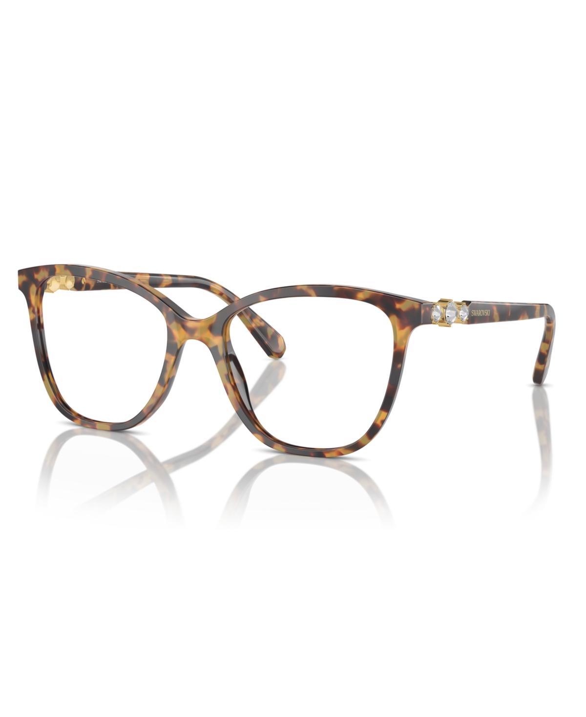 Swarovski Womens Eyeglasses, SK2020 - Transparent Beige Product Image