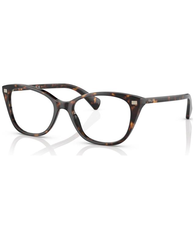 Ralph By Ralph Lauren Womens Pillow Eyeglasses, RA714651-o - Shiny Havana Product Image