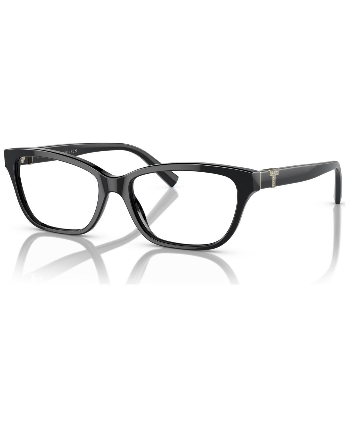 Tiffany & Co. Womens Pillow Eyeglasses, TF2233B 52 - Black Product Image