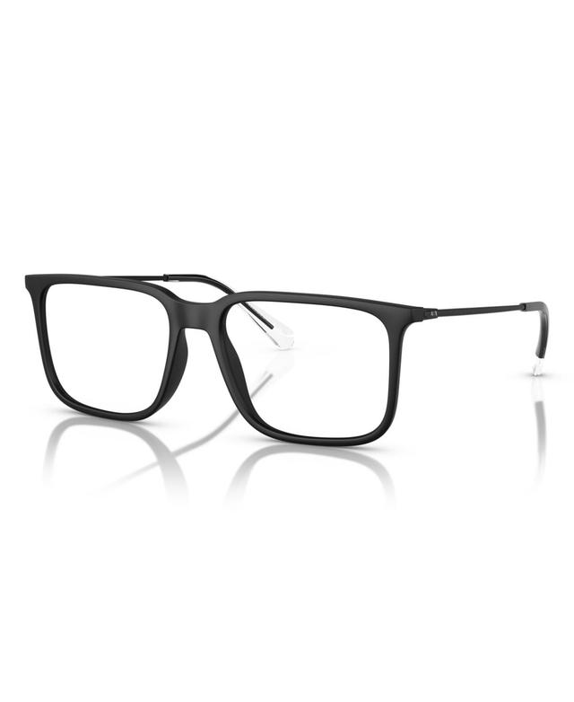 Armani Exchange Mens Polarized Eyeglasses, AX3119 - Matte Black Product Image