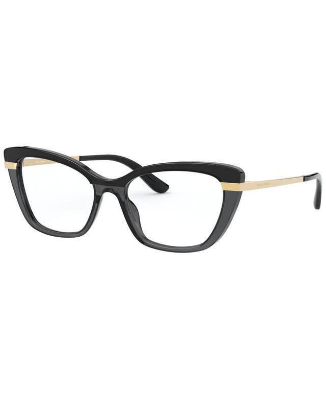 Dolce&Gabbana DG3325 Womens Cat Eye Eyeglasses - Top Havana Product Image