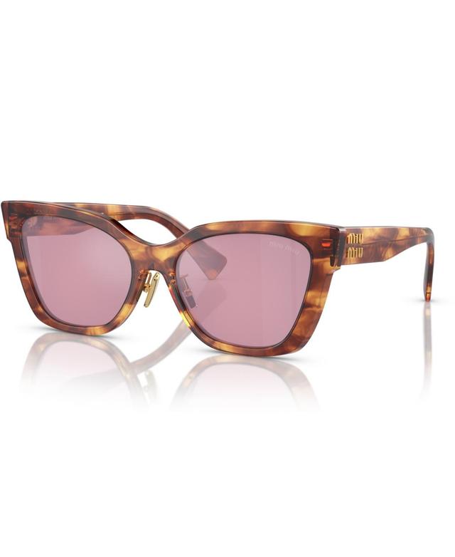 Miu Miu Womens Sunglasses, Mirror Mu 02ZS Product Image