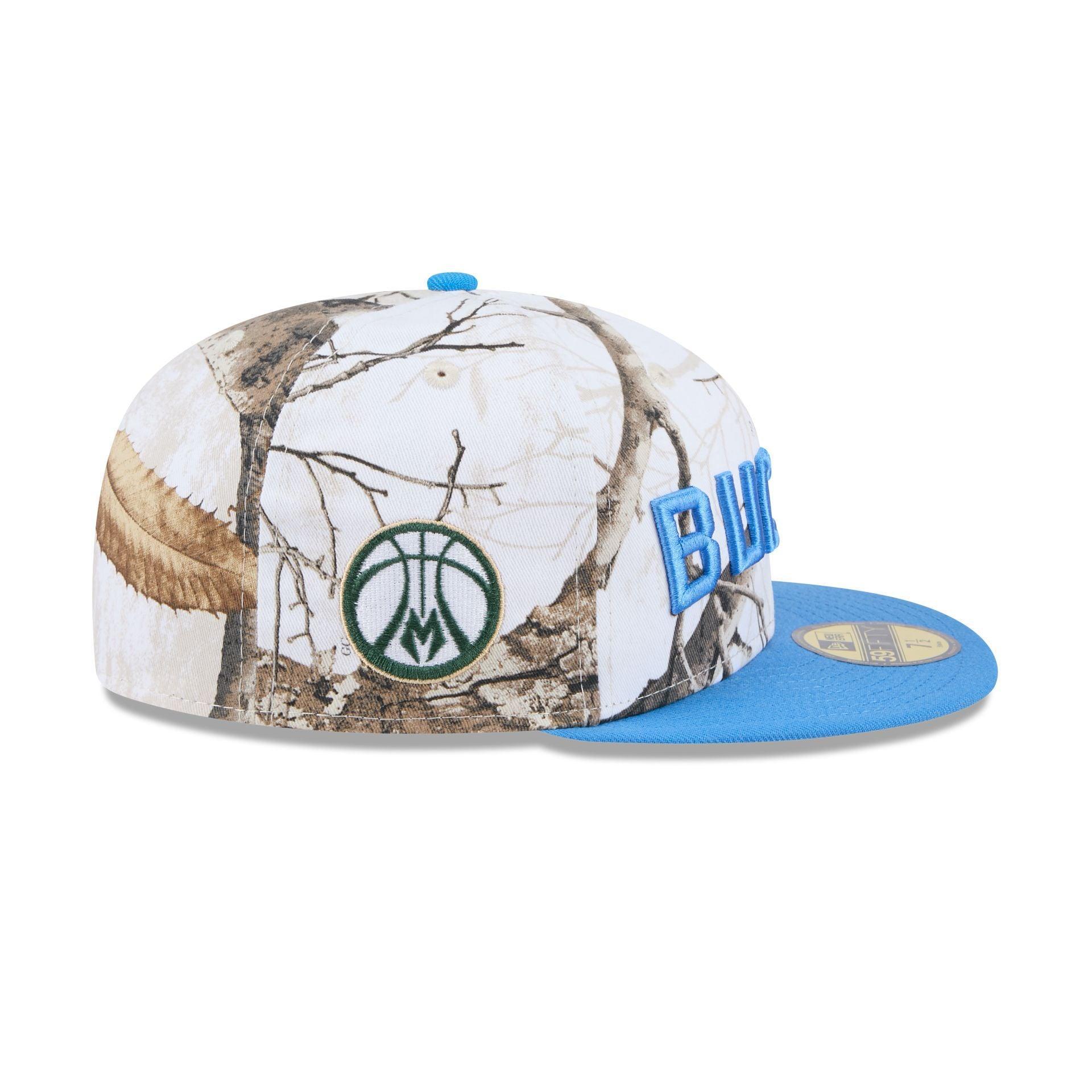 Milwaukee Bucks 2024 Country x City Realtree 59FIFTY Fitted Hat Male Product Image