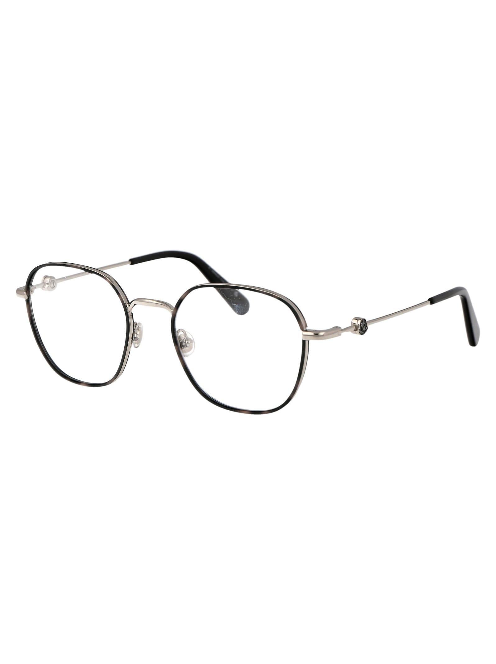 MONCLER Ml5125 Glasses In 016 Grigio/avana Product Image