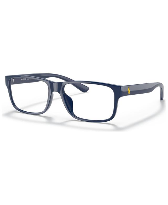 Polo Ralph Lauren Mens Eyeglasses, PH2237U - Shiny Navy Blue Product Image