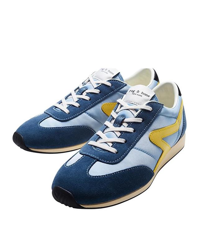 Womens Retro Runner Slim Suede Sneakers Product Image